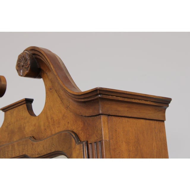 Baker George II Walnut Secretary Desk For Sale - Image 12 of 17