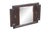 Very impressive Antique Victorian wall mirror. Made of quartersawn oak featuring notched corners with egg and dart...