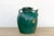 Traditional Antique Emerald Green Pottery Jar For Sale - Image 3 of 8