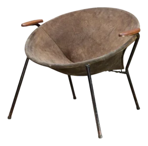 Mid-Century Danish Balloon Chair by Hans Olsen for Lea Design, 1960s