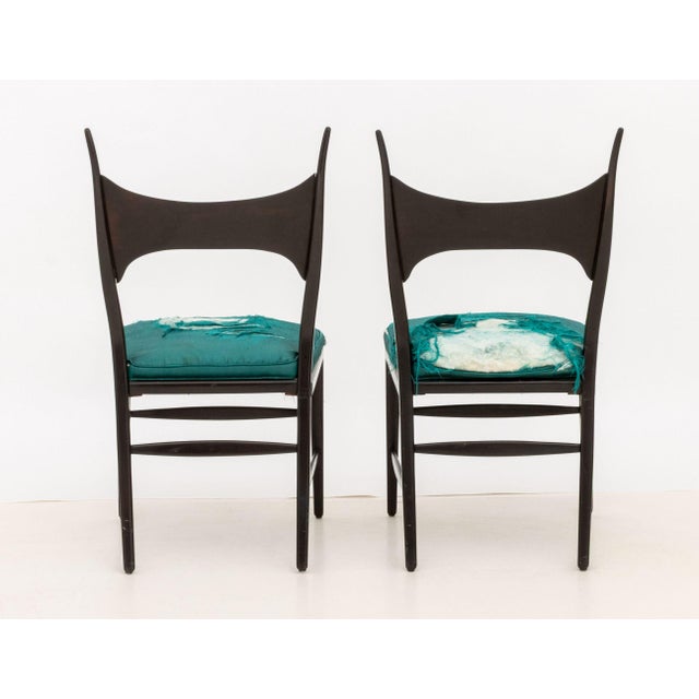 Early 20th Century Pair of Edward Wormley for Dunbar "Antler" Chairs For Sale - Image 5 of 10