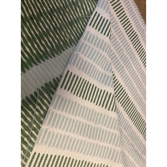 2020s Thibaut's Topsail Outdoor Fabric - 4 Foot Piece For Sale - Image 5 of 5