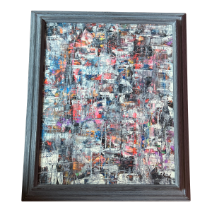 Contemporary Original Stephen Heigh Abstract Painting “Rhythm and Blues”
