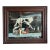 1940s Abstract Painting on Glass of Hunting Dog For Sale