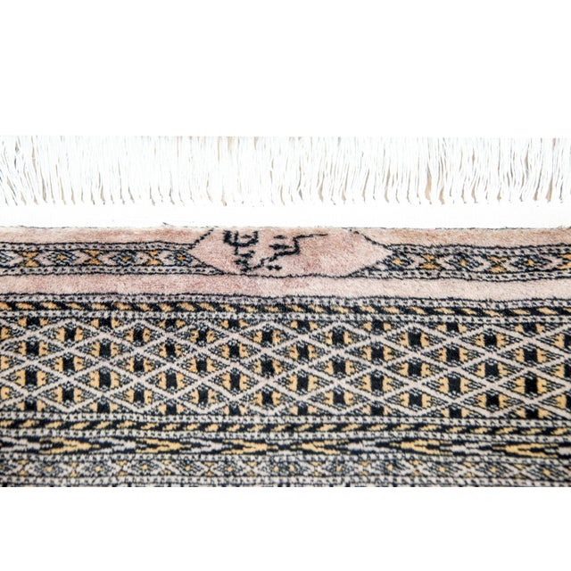 Tribal Vintage Pakistani Bokhara Rug For Sale - Image 3 of 15