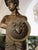 Metal Bronze Perseus Sculpture on a Marble Base, Italy, 1900s For Sale - Image 7 of 9
