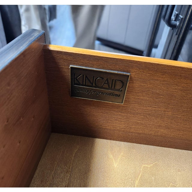 Modern Kincaid Furniture Plank Road Pleasant Hill Wine Server For Sale - Image 3 of 8