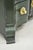 Vintage French Country Provincial Green Lacquer 3 Drawer Nightstand by Roundtree For Sale - Image 9 of 12