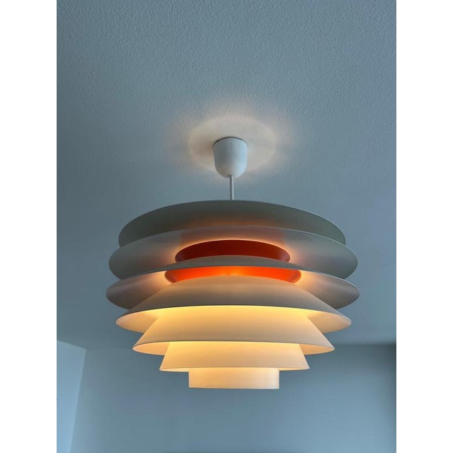 Svend Middelboe Verona Pendant Light by Svend Middelboe for Nordisk Solar, 1960s, Set of 2 For Sale - Image 4 of 8