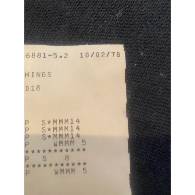 1970s Milo Baughman for Thayer Coggin Hand Embroidered Ottomans - A Pair For Sale - Image 9 of 12