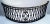 Traditional Antique Wrought Iron Demilune Balcony Front For Sale - Image 3 of 4