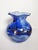 Italian Blue Glass Vase, Italy, 1970s For Sale - Image 4 of 12