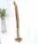 1970s Mid Century Modern 78" Tall Narrow Drift Wood Sculpture Specimen on Wooden Base For Sale - Image 5 of 9