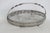 Mid 20th Century Mayell Queen Anne Divided Glass Dish on Footed Silver Plated Handled Stand For Sale - Image 4 of 15