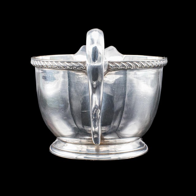Antique Ladies Tiffin Creamer, English, Silver Plate, Pourer, Harrods, Edwardian For Sale - Image 6 of 9