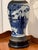 1950s Blue and White Chinese Porcelain Lamp For Sale - Image 9 of 11