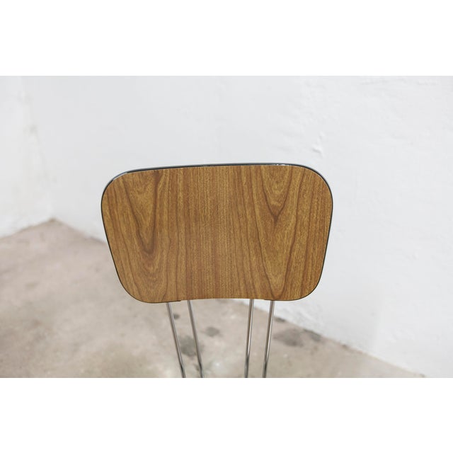 Formica Chairs with Brown Eiffel Legs, 1970s, Set of 2 For Sale - Image 3 of 15