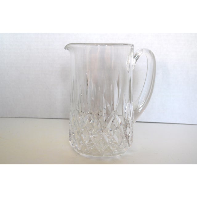 Modern Late 20th Century Waterford Lismore Beverage Pitcher For Sale - Image 3 of 6