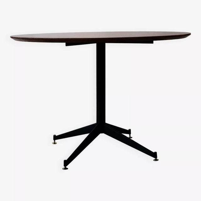 Mid-Century Modern Vintage Round Table by Osvaldo Borsani, 1950s For Sale - Image 3 of 9