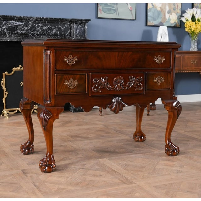Niagara Furniture Chippendale Mahogany High Chest For Sale - Image 6 of 12