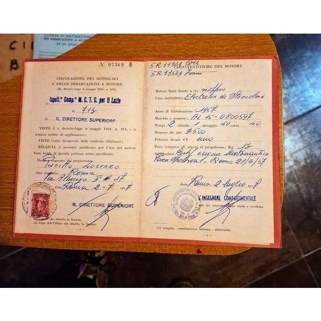 Vintage Boat Macumba, 1965 For Sale - Image 16 of 18