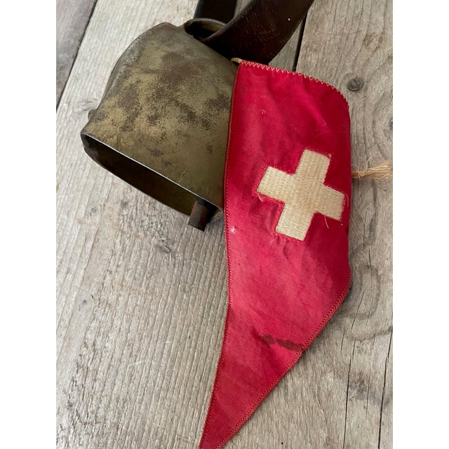 Mid-Century Modern Vintage Swiss Cowbell, 1940s For Sale - Image 3 of 7