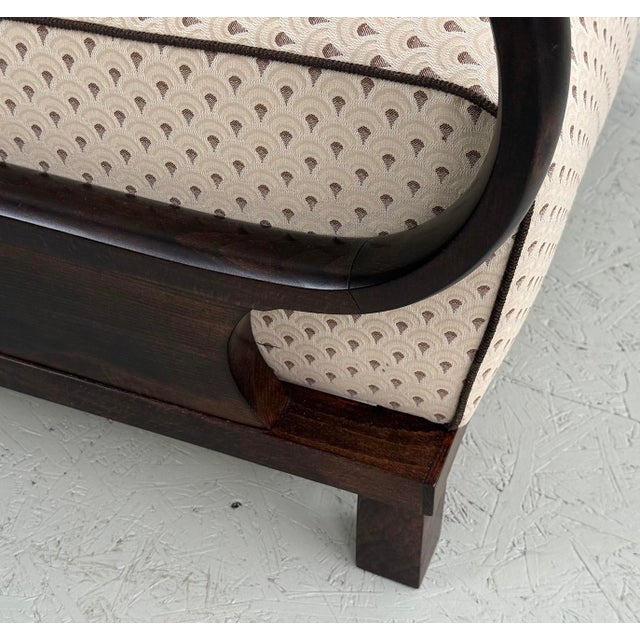 Art Deco Lounge Reclining Armchair, 1930s For Sale - Image 6 of 9