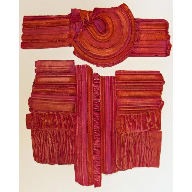 Abstract Etching by Janet Jones, Ceremonial Landscape For Sale