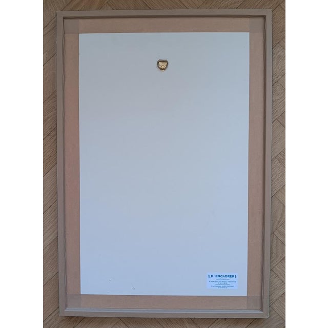 Paper Original Framed Exhibition Poster, Vollard Collection by Mary Cassatt, 2012 For Sale - Image 7 of 8