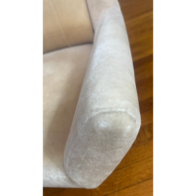 Pair of Vioski Mohair Swivel Lounge Chairs, Good Design Award Winner, 2004 For Sale - Image 10 of 14