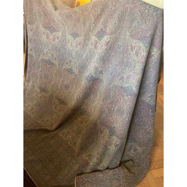 Monumental 1930s Art Deco Jacquard Textile Wall Hanging (9ft X 7ft). For Sale - Image 4 of 8