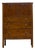 Art Deco Oak Tallboy, 1930s For Sale