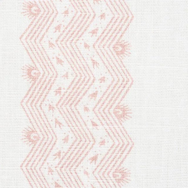 This irregular zig zag stripe is full of personality. Printed on 100% Linen, it's an imaginative pattern with unique...