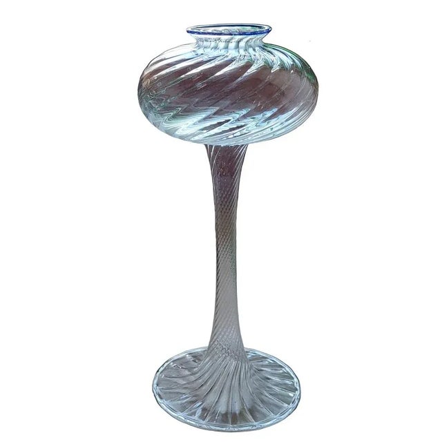 Italian Glass Candlestick from La Murrina, 1960s For Sale - Image 10 of 10