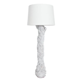 Ceramic Floor Lamp by Helder For Sale