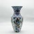 Ceramic Handmade Ceramic Vase (25cm) Traditional Turkish Floral Art – Faceted Hexagonal Body with Cobalt Blue Rumi Motifs For Sale - Image 7 of 8