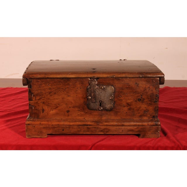 17th Century Walnut Box, Spain For Sale - Image 12 of 12