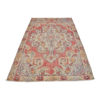 1960s Anatolian Kurdish Handknotted Wool Carpet For Sale