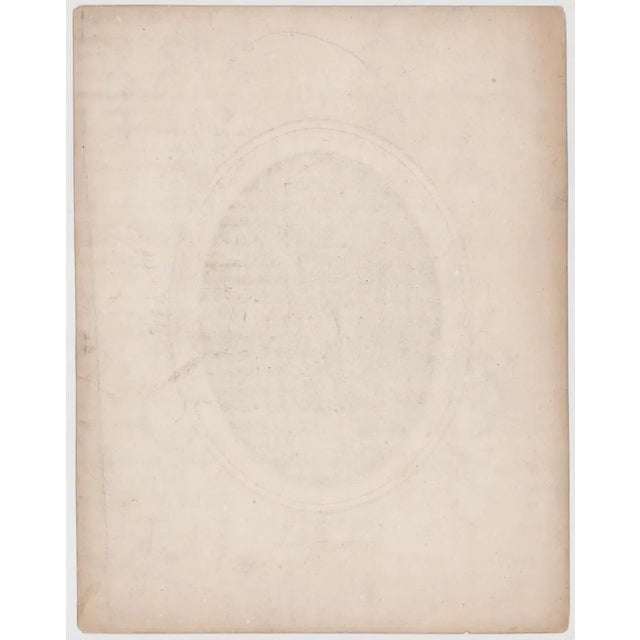 19th Century Watercolor Portrait of Henry War Beecher For Sale - Image 4 of 4