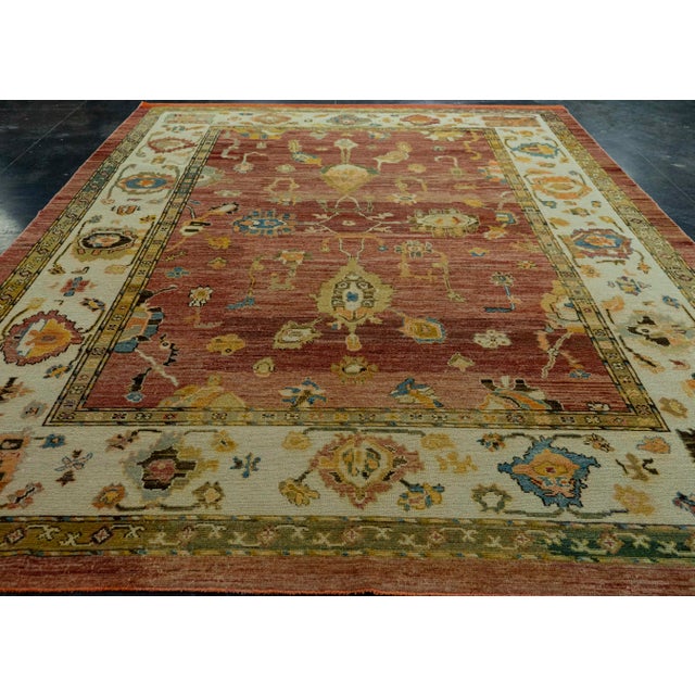 Turkish Oushak Old Wool Rug 9'10" x 14' #20121 Explore a curated collection of hallway runners, wool rugs, and handmade...