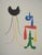 Joan Miro, Surreal Couple, Lithograph For Sale - Image 3 of 6