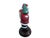 Vintage Old World Christmas Patriotic Santa Lamp Hand Painted 1996 Works Retired For Sale In Phoenix - Image 6 of 11