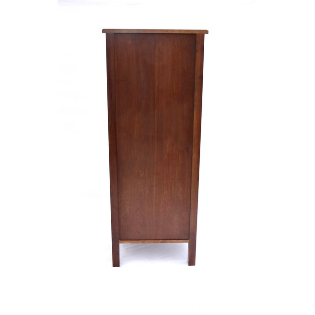 Baker Louis XVI Style Gilt-Metal Mounted Inlaid Tulipwood Lingerie Chest For Sale - Image 9 of 14