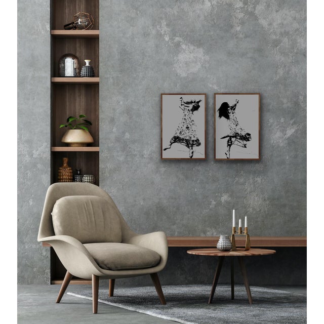 Paper Contemporary Original Portrait Fine Art Black and White Photograph - Innocence II For Sale - Image 7 of 7