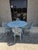 1950s Victorian Style Garden Table and Chair Set For Sale - Image 5 of 18