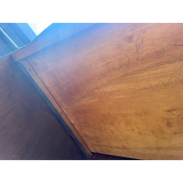 Rare Mid Century Modern Franz Ehrlich Teak Executive Desk For Sale - Image 9 of 12