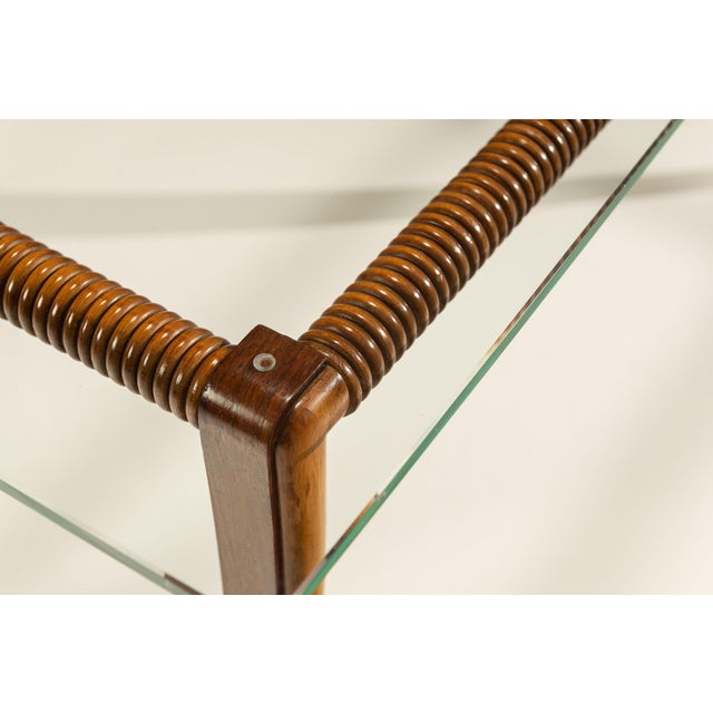 Maple and Wood Coffee Table from Osvaldo Borsani, Italy, 1940s For Sale - Image 11 of 12