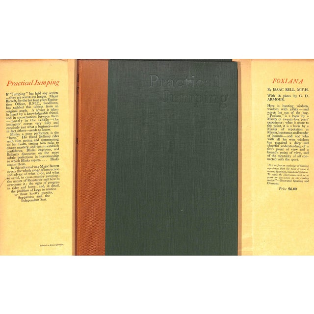 Traditional "Practical Jumping" 1930 Barrett, Major j.l.m. For Sale - Image 3 of 10