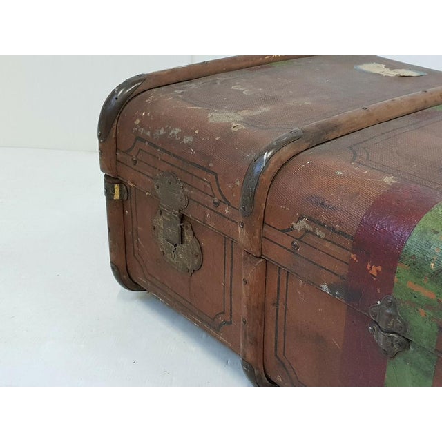 1920s Large Car Trunk, 1920s-1930s For Sale - Image 5 of 11