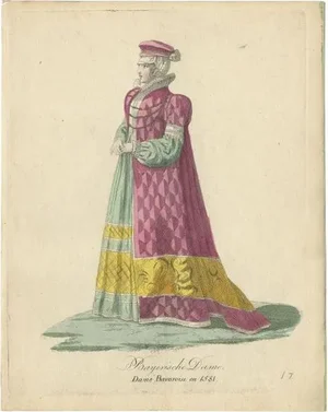 Lady from Bavaria, 1805, Paper